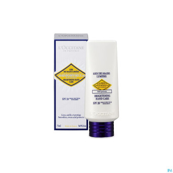 L'occitane immortelle soin mains lum ip15    75ml