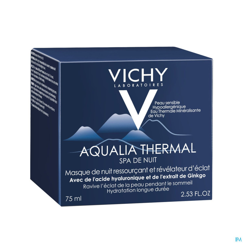 Vichy aqualia thermal spa nuit 75ml
