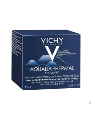 Vichy aqualia thermal spa nuit 75ml