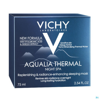 Vichy aqualia thermal spa nuit 75ml