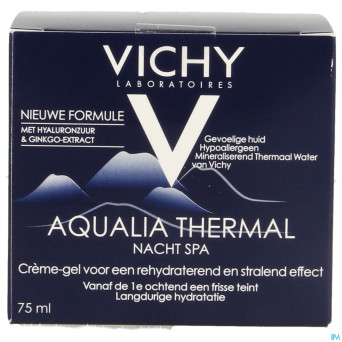 Vichy aqualia thermal spa nuit 75ml
