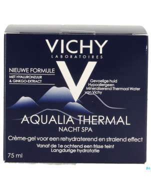 Vichy aqualia thermal spa nuit 75ml