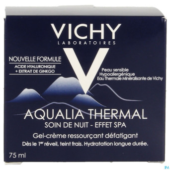 Vichy aqualia thermal spa nuit 75ml