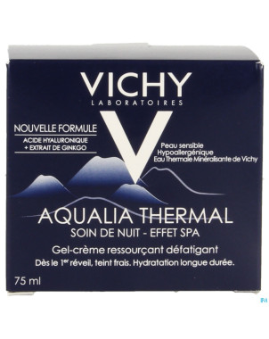 Vichy aqualia thermal spa nuit 75ml