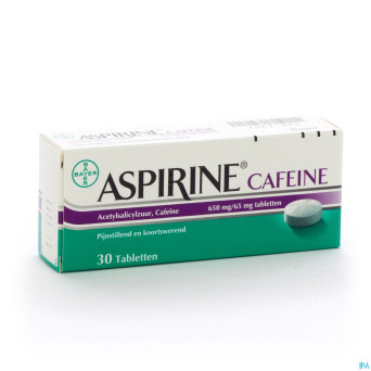 Aspirine cafeine comp  30