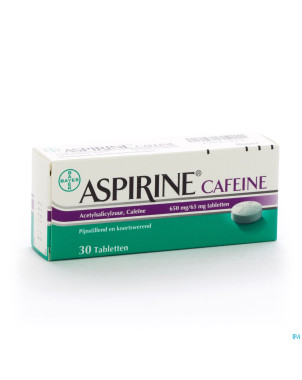 Aspirine cafeine comp  30