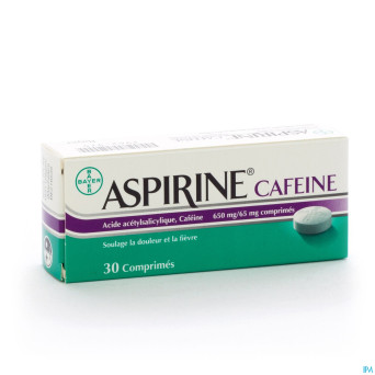 Aspirine cafeine comp  30