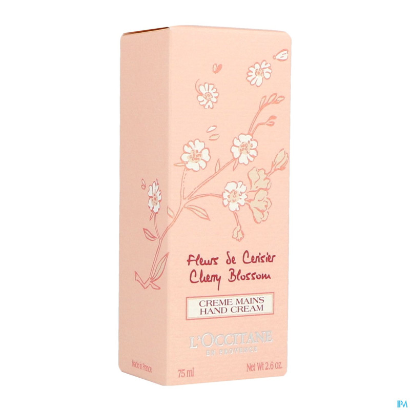 L'occitane fleurs cerisier creme mains    75ml