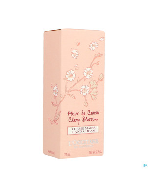 L'occitane fleurs cerisier creme mains    75ml