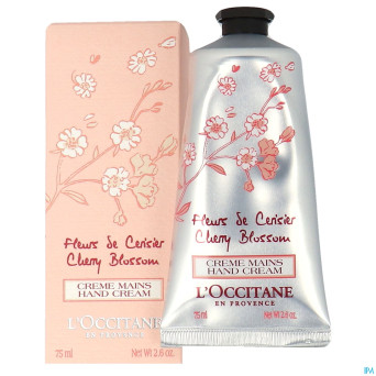 L'occitane fleurs cerisier creme mains    75ml