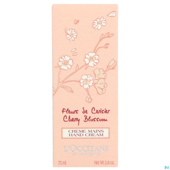 L'occitane fleurs cerisier creme mains    75ml