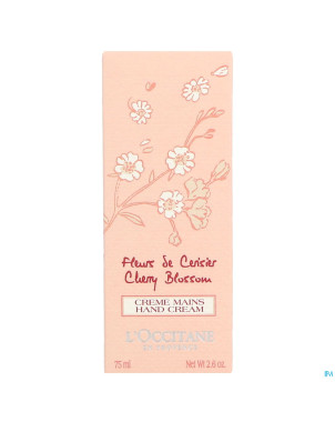 L'occitane fleurs cerisier creme mains    75ml