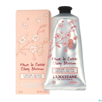 L'occitane fleurs cerisier creme mains    75ml