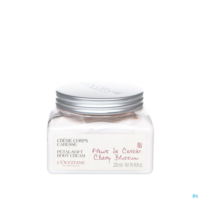 L'occitane fleurs cerisier cr corps caresse  250ml