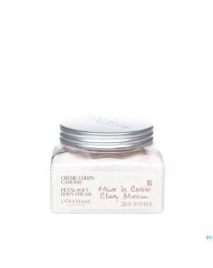 L'occitane fleurs cerisier cr corps caresse  250ml