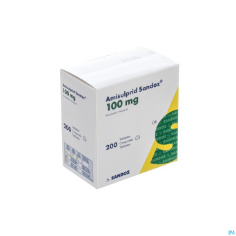Amisulprid sandoz 100 mg tabl 200