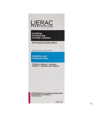 Lierac prescription sol micel.apais&reequil. 200ml