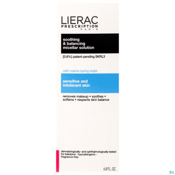 Lierac prescription sol micel.apais&reequil. 200ml