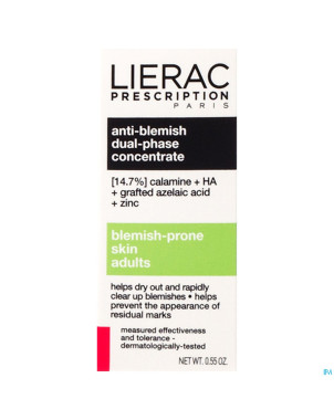 Lierac prescription conc. bi-phase a/imperf.  15ml