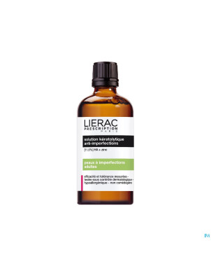 Lierac prescription sol.keratol. a/imperfect 100ml