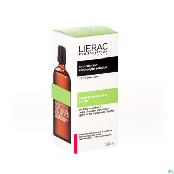 Lierac prescription sol.keratol. a/imperfect 100ml
