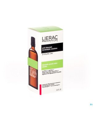 Lierac prescription sol.keratol. a/imperfect 100ml