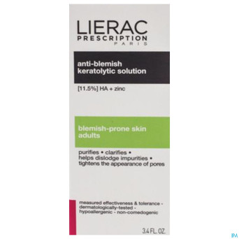 Lierac prescription sol.keratol. a/imperfect 100ml