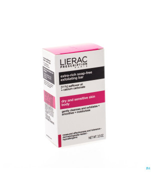 Lierac prescription pain exfol.surgras s/savon100g