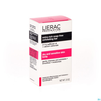 Lierac prescription pain exfol.surgras s/savon100g