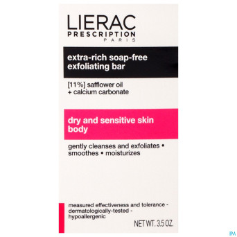 Lierac prescription pain exfol.surgras s/savon100g