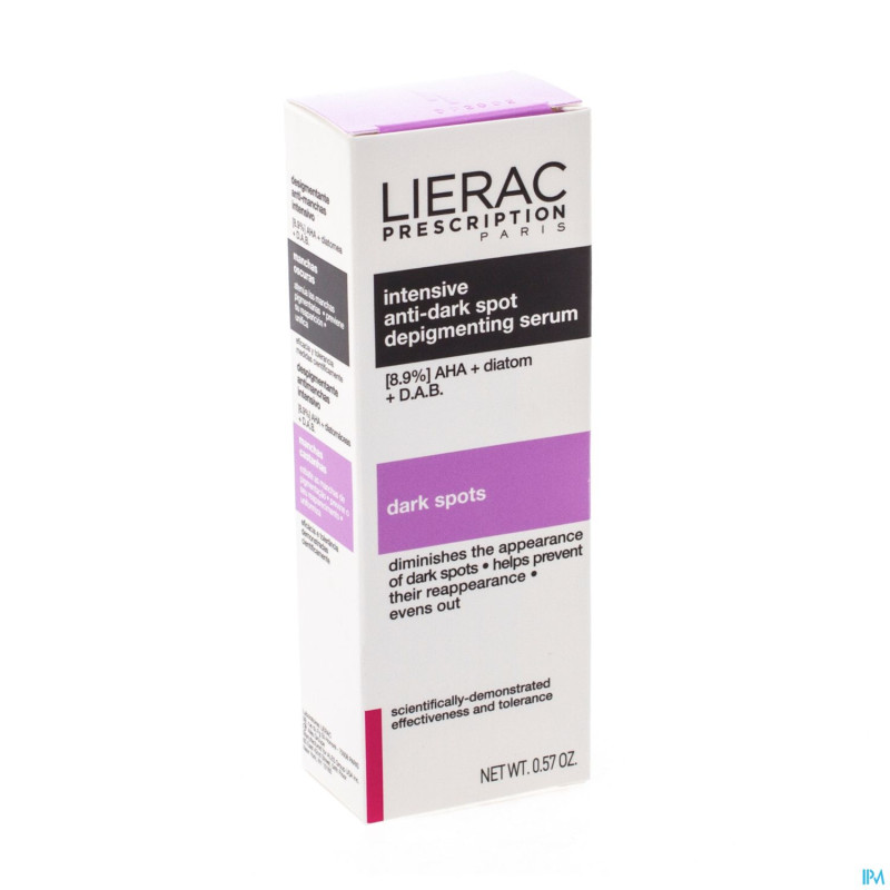 Lierac prescription depig. a/taches intens fl 10ml