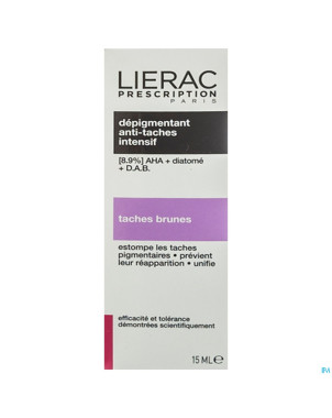 Lierac prescription depig. a/taches intens fl 10ml