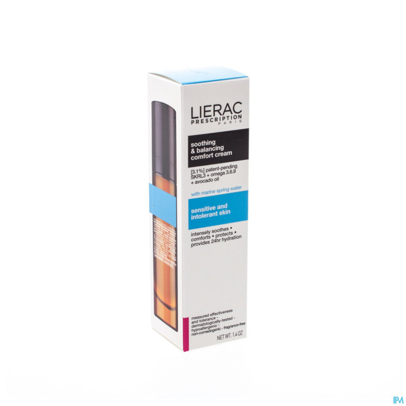 Lierac prescription cr confort apais&reequil. 40ml
