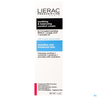 Lierac prescription cr confort apais&reequil. 40ml