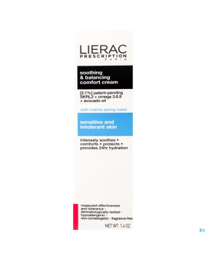 Lierac prescription cr confort apais&reequil. 40ml