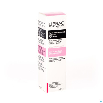Lierac prescription fluide a/rouge apais&hydra40ml