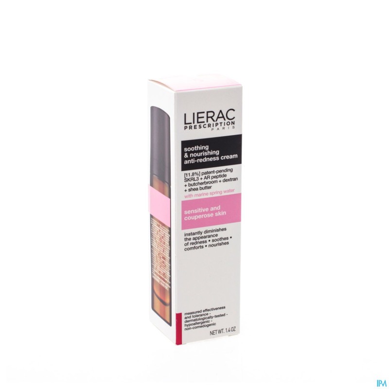 Lierac prescription cr. a/rouge apais&nouris  40ml