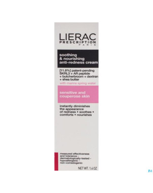 Lierac prescription cr. a/rouge apais&nouris  40ml
