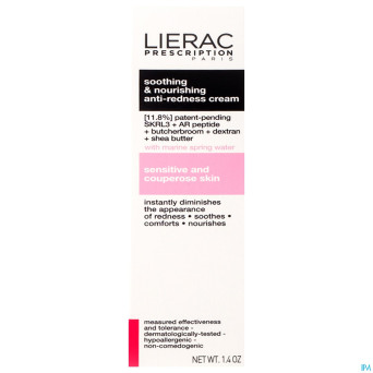 Lierac prescription cr. a/rouge apais&nouris  40ml