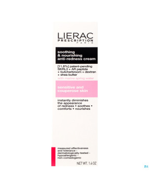 Lierac prescription cr. a/rouge apais&nouris  40ml