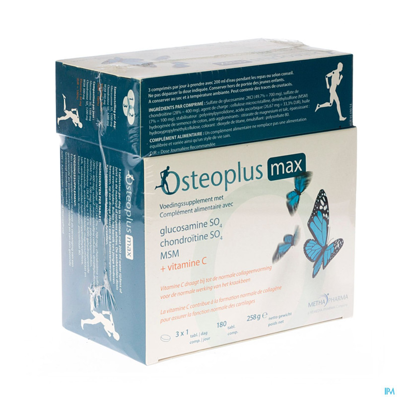 Osteoplus max advantage pack vit. c    comp 180+60