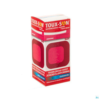 Toux san dextromet s/sucre 3mg/ml +grenadine 120ml