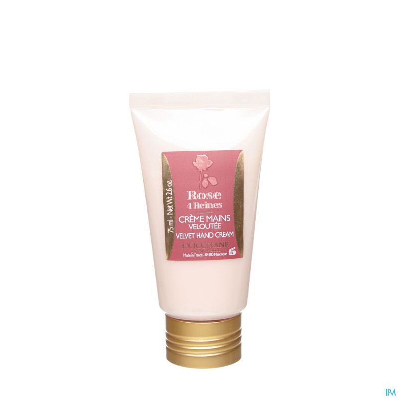L'occitane rose 4 reines creme mains    75ml