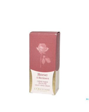 L'occitane rose 4 reines creme mains    75ml