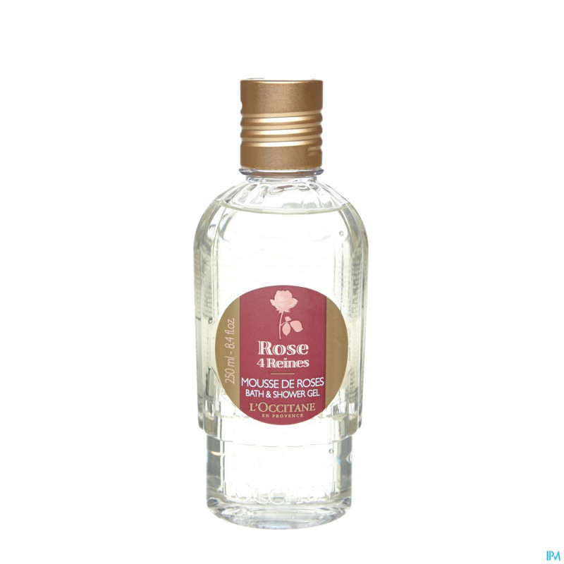 L'occitane rose 4 reines mousse rose    250ml