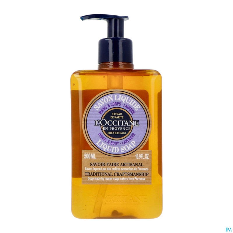 L'occitane karite savon liquide lavande    500ml