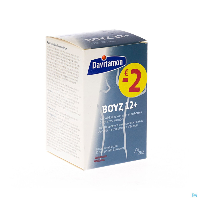 Davitamon boyz 12+ comp 60 promo