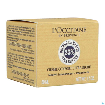 L'occitane karite creme ur visage    50ml