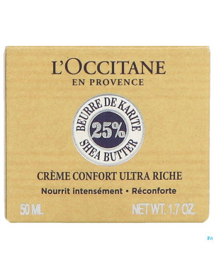 L'occitane karite creme ur visage    50ml