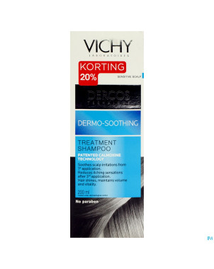 Vichy dercos sh dermo apais s/sulf 200ml -20%